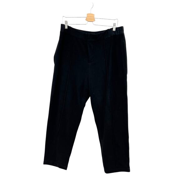 Kith Paloma Tailored Sweatpants Pants Elastic Waist Cotton Tapered Black Size XL - Picture 1 of 14